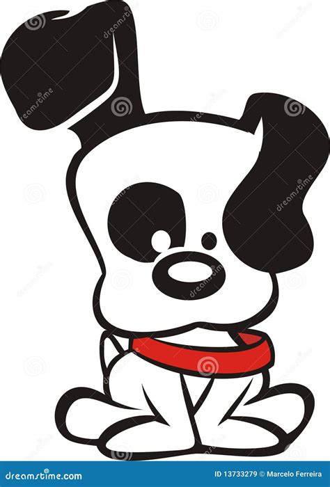 dog cartoon black and white|white dog cartoon character.